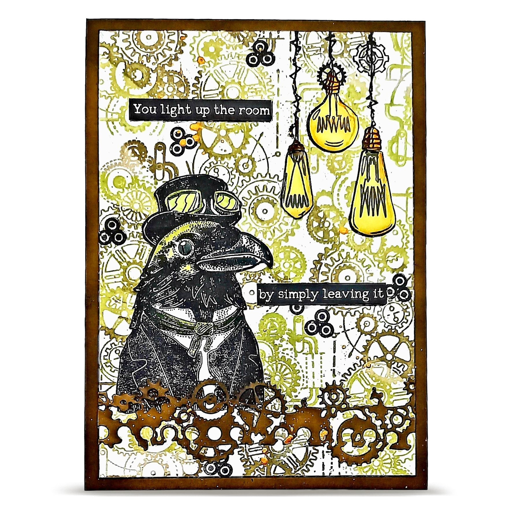 Gearlight Glow A6 Clear Stamp Set No. 1457