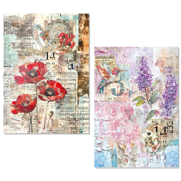Sound of Spring A5 Mixed 8pc Rice Paper