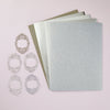 Silver Assortment Treasured Cardstock 15 Pack