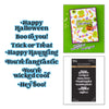 Spooky Sentiments Press & Foil Plate + Die Set | Simon Hurley