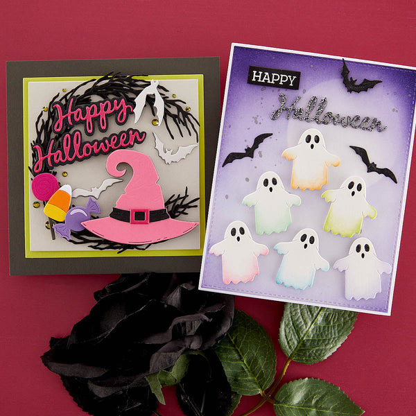 Halloween Wreath Add-Ons Etched Dies | Beautiful Wreaths Collection