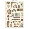 Gardens of Time Junk Journal Book | Backgrounds, Stickers, and Cut-outs