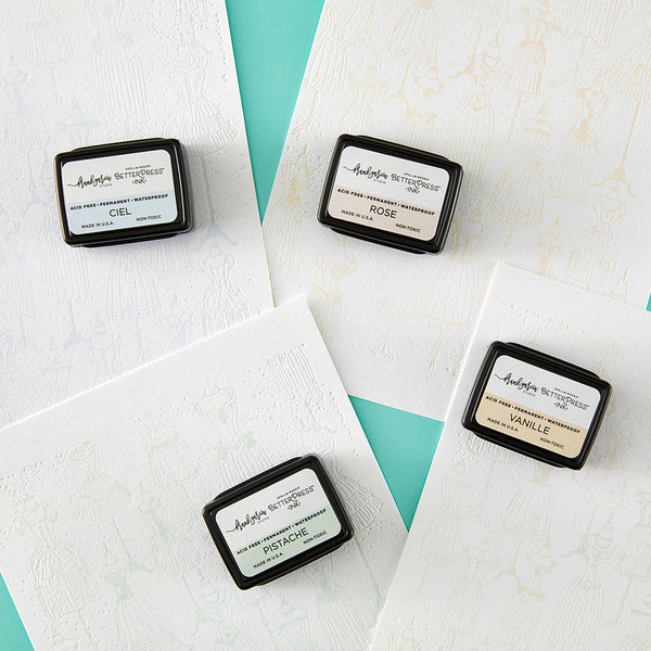 Blushing Macarons BetterPress Ink Mini Set | Frank Garcia