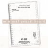 Clear Multi-function Journaling Pencil Board