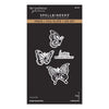 Bright Butterflies Press & Foil Plate + Die Set
