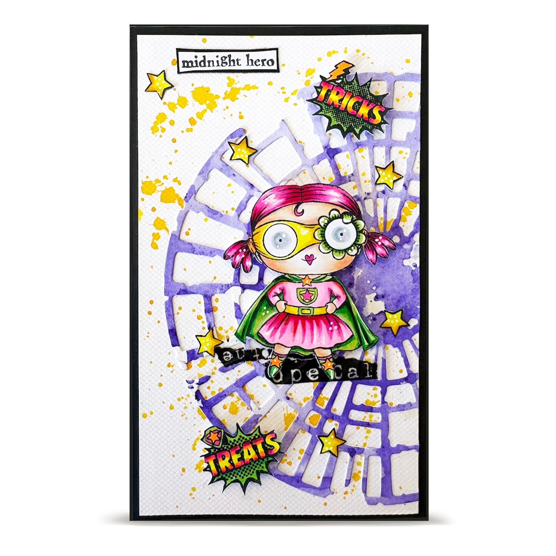 Midnight Hero A7 Stamp Set No. 1427