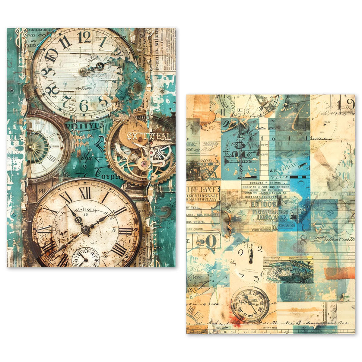 Fragments of Time 24pc A5 Tissue Paper Set