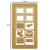 Postage Stamp Sheet Cutting Dies