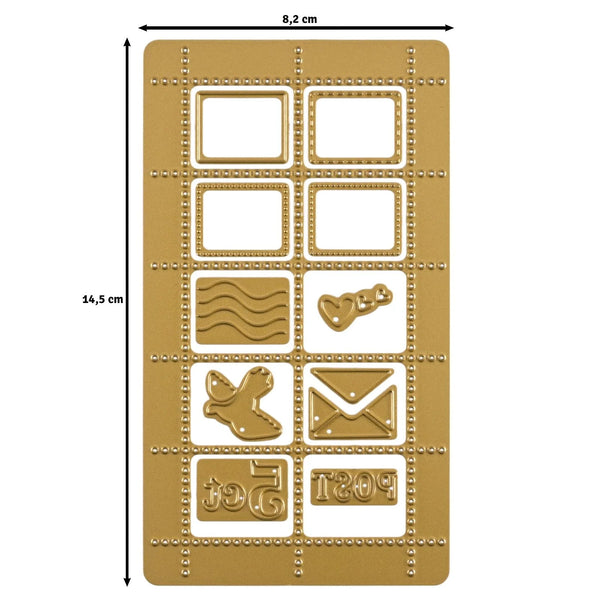 Postage Stamp Sheet Cutting Dies