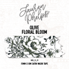 Olive Floral Bloom 15mm Washi