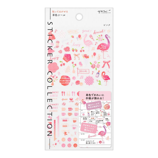 Pink Colorway Sticker Sheet