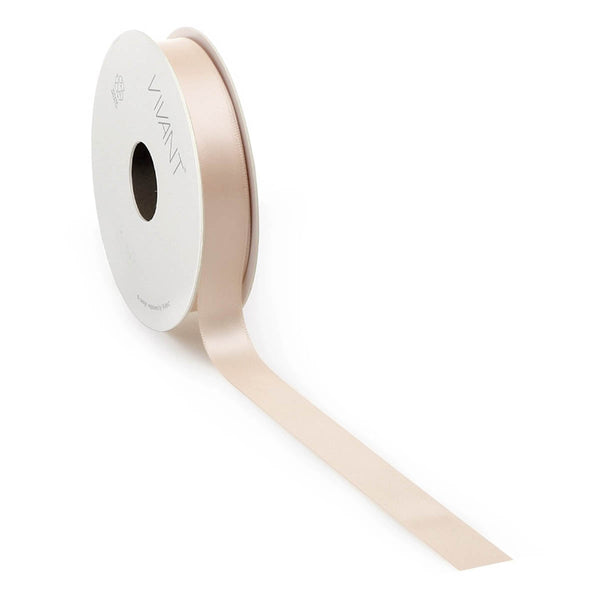 Salmon Double Face Satin Ribbon {one yard}