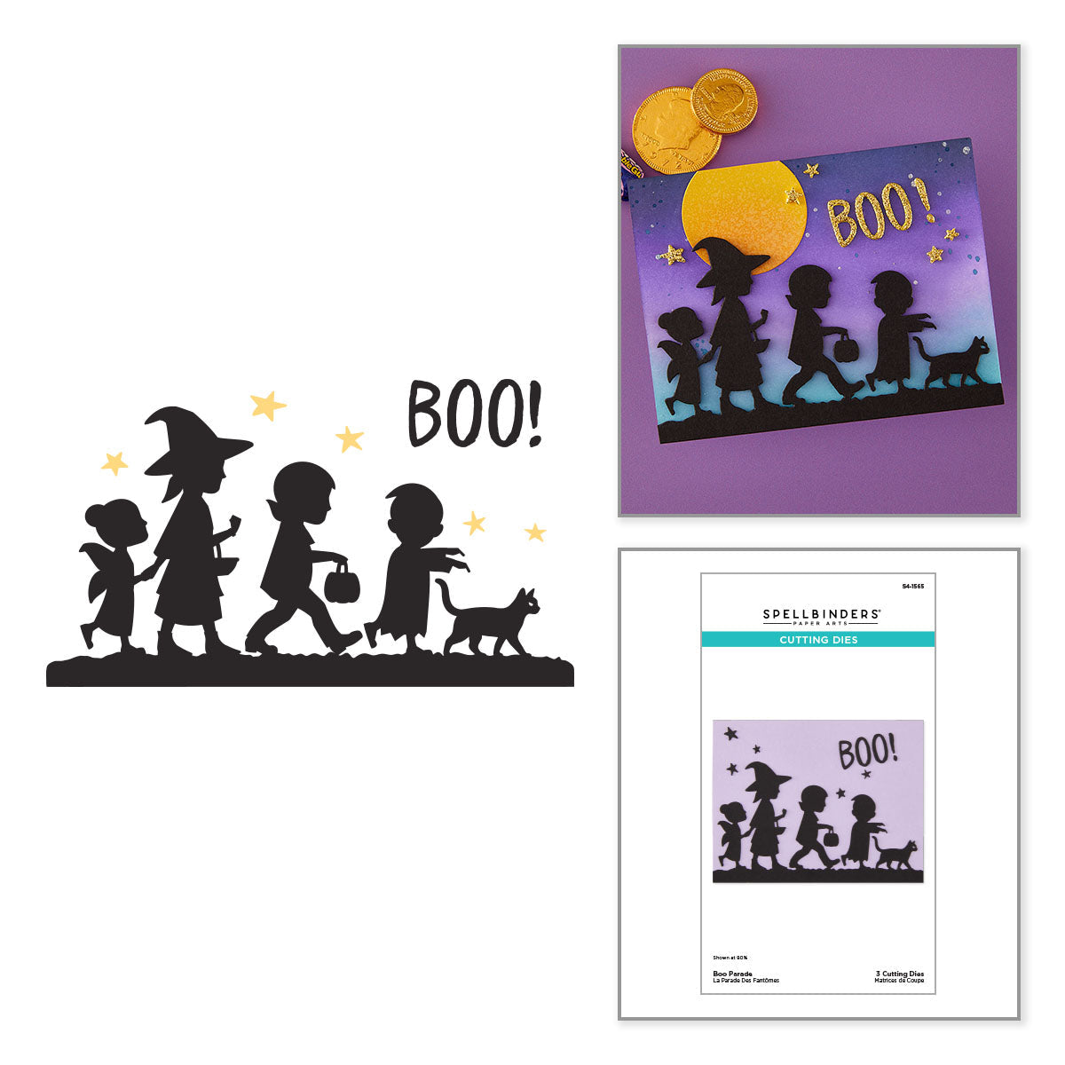 Boo Parade Etched Die Set