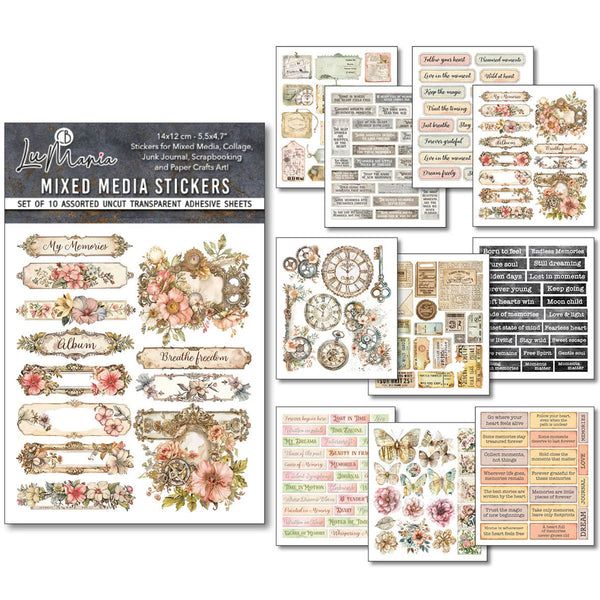Lost in Time Sticker Set