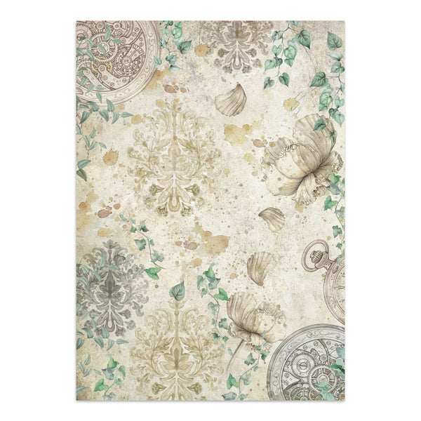 Gardens of Time Junk Journal Book | Backgrounds, Stickers, and Cut-outs