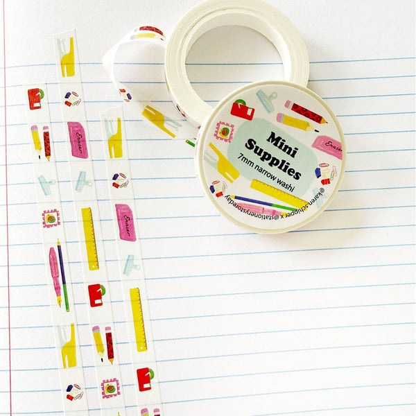 {coming soon!} Mini Supplies Narrow Washi Tape | Stationery Store Day 2026