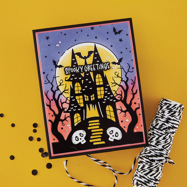 Haunted Hollow Press Plate + Die Set + Stencil Bundle | Betterpress Society August 2026