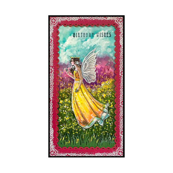 Seraphina Christmas Angel Clear Stamp Set