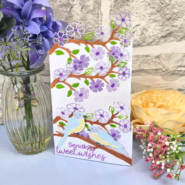 Blossoming Birdhouse Die Set | Moonstone Dies