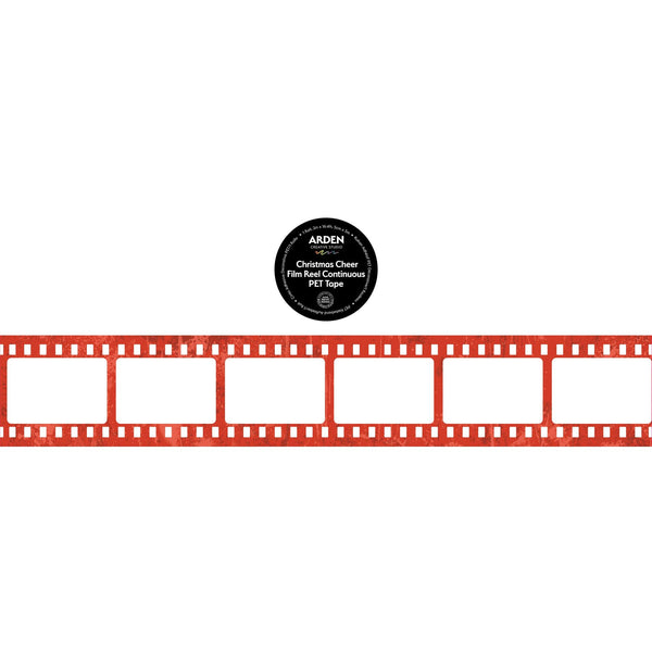 Christmas Cheer Film Reel Continuous PET Tape