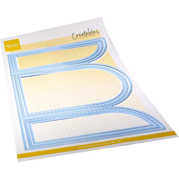 Trifold Card Base Die Set | Creatables