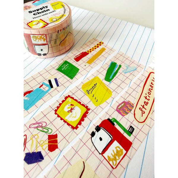 Supply Chain Wide Washi Tape | Stationery Store Day 2026