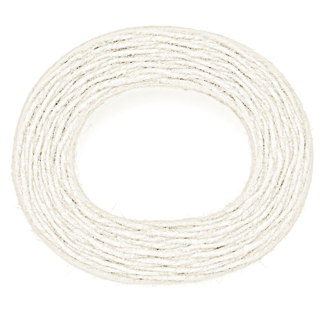White Cotton Waxed Cord 75ft