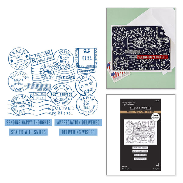 Delivering Wishes Press Plate & Die Set | BetterPress Society {June 2026}