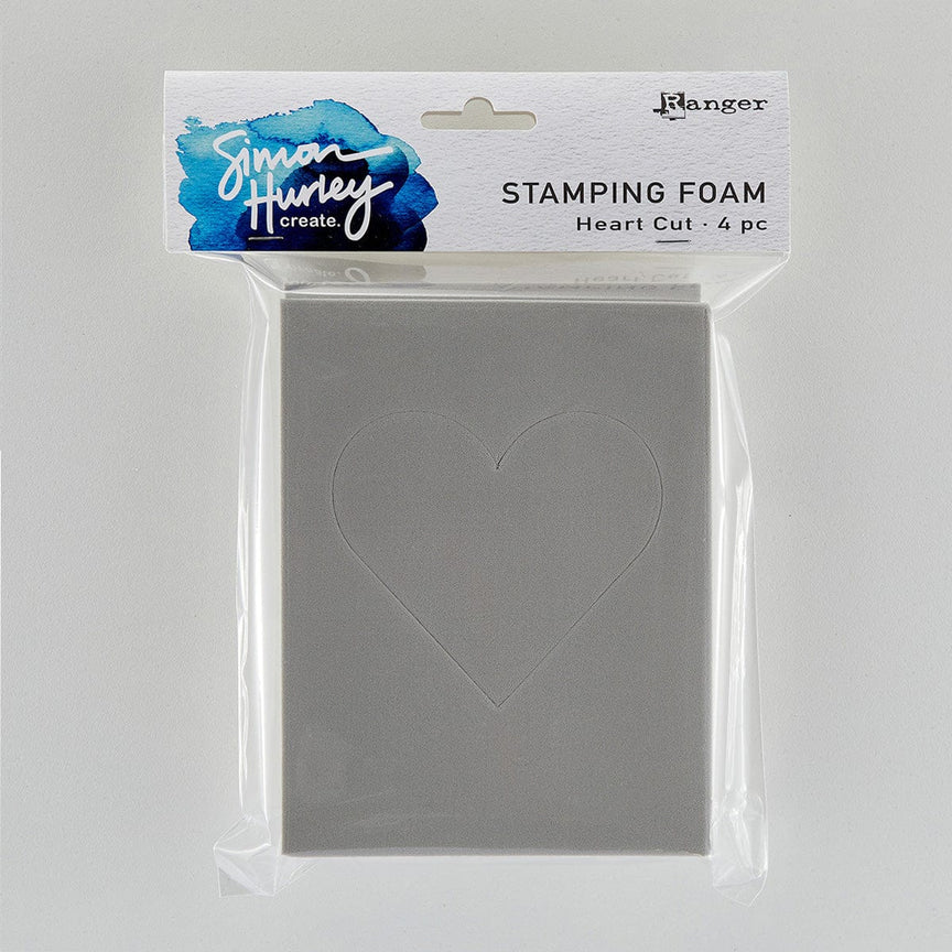 Heart Cut Stamping Foam | Simon Hurley