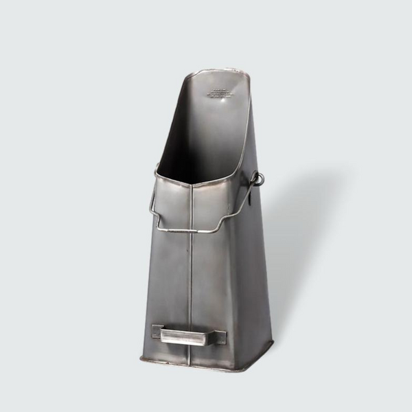 Industrial-Inspired Stainless Steel Umbrella Stand