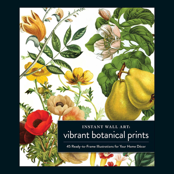 Instant Wall Art Vibrant Botanical Prints for Frames and Journals