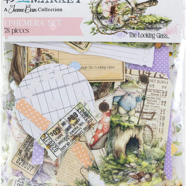 Looking Glass Die-Cut Ephemera