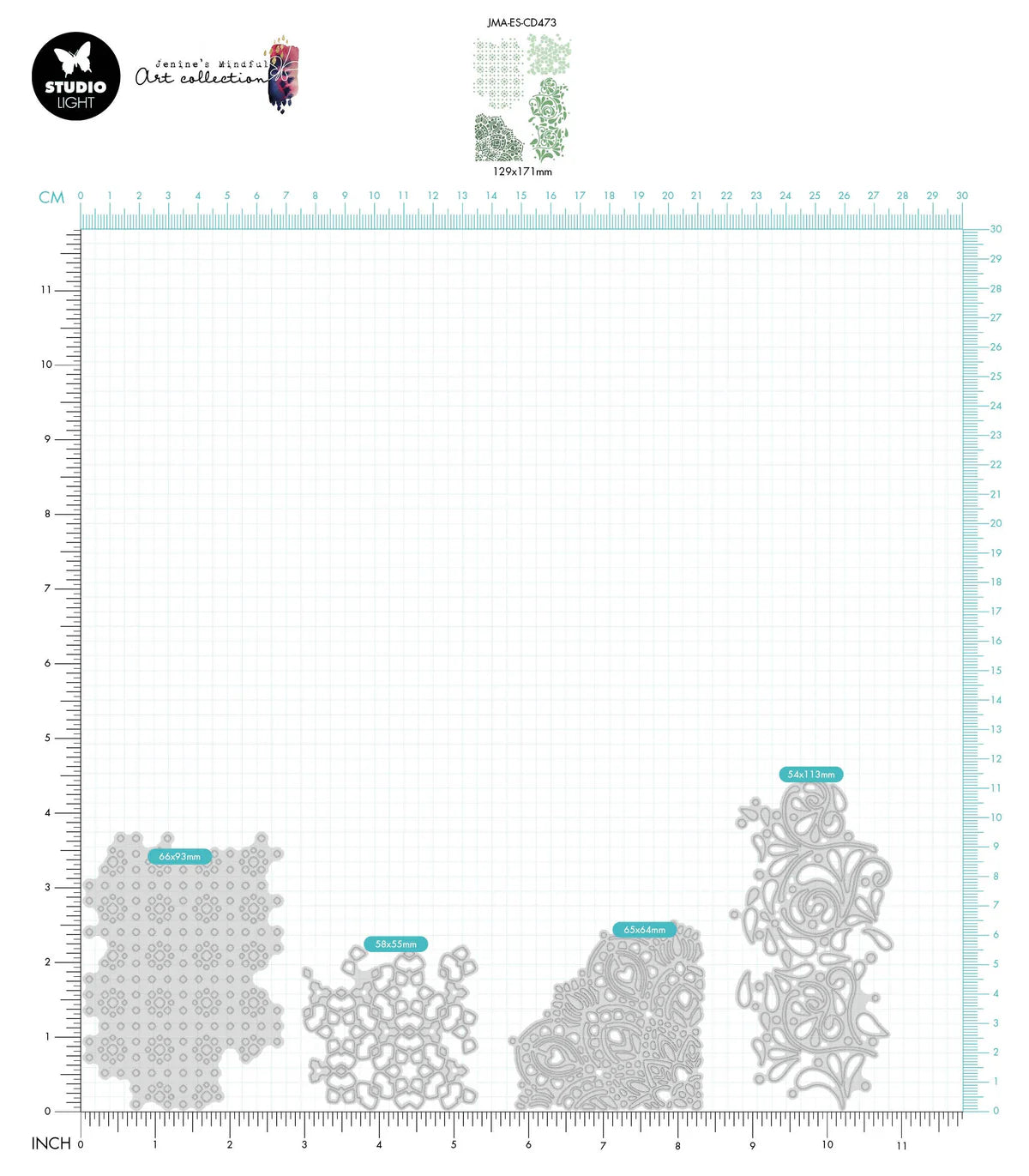 Cut-out Patterns Die Set {clearance}