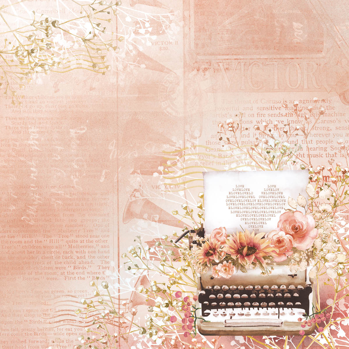 Write Your Story 8x8 Decorative Paper Pad