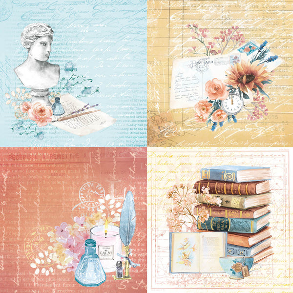 Write Your Story 8x8 Mixed Designs Paper Pad