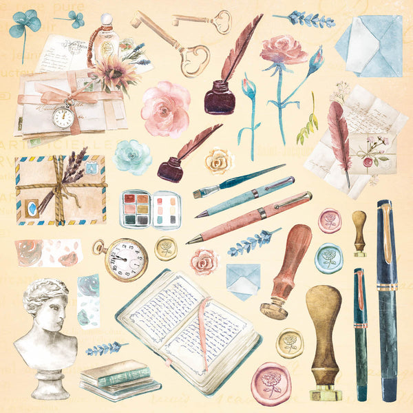 Write Your Story 8x8 Mixed Designs Paper Pad