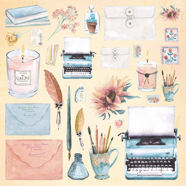 Write Your Story 8x8 Mixed Designs Paper Pad