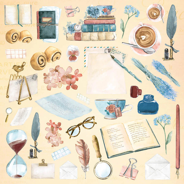 Write Your Story 8x8 Mixed Designs Paper Pad
