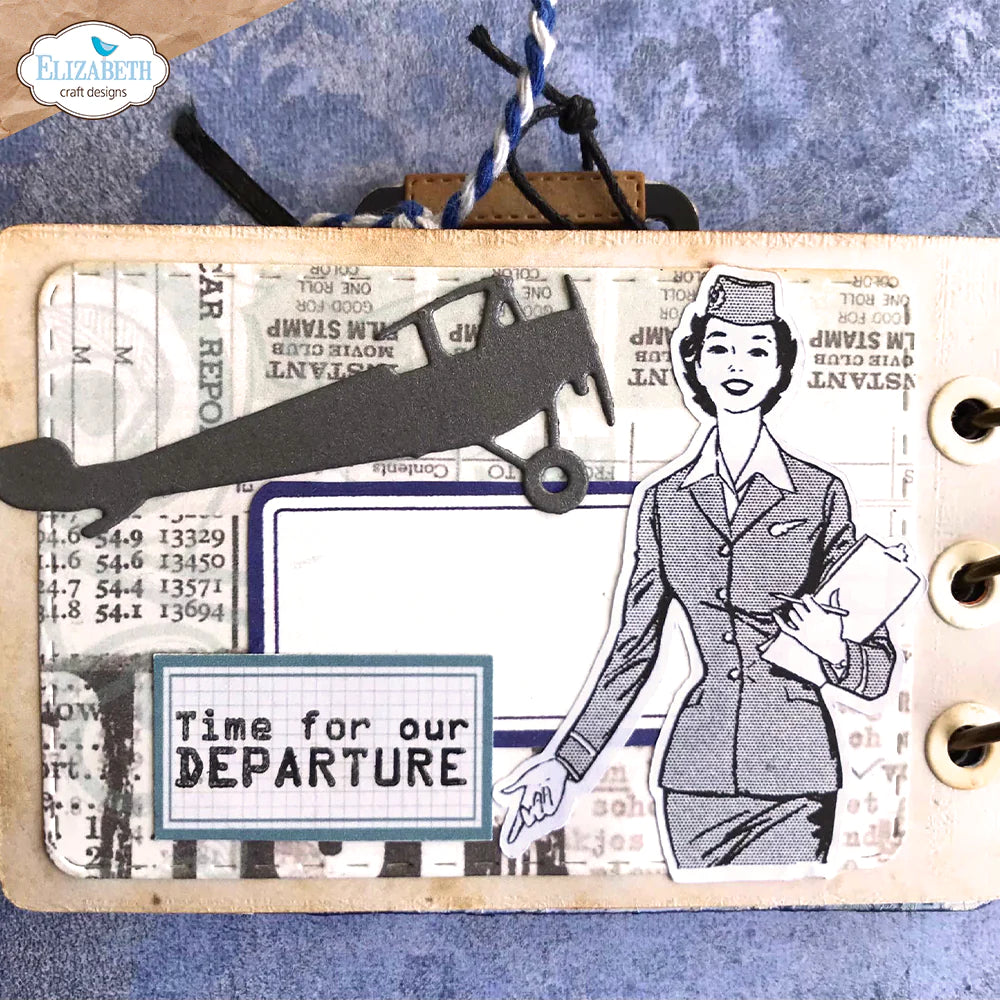 Suitcase Album Die & Stamp Kit