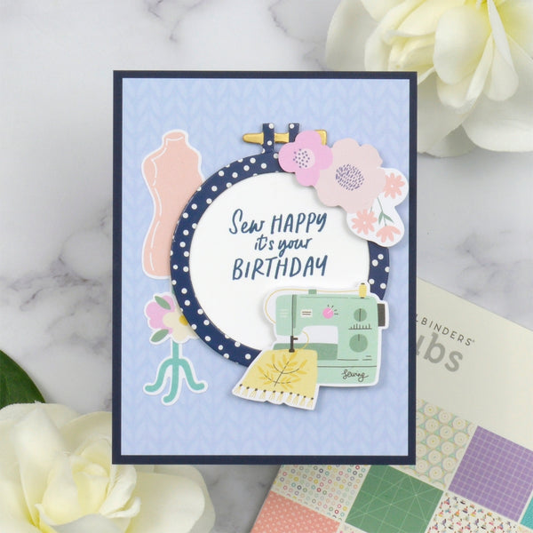 Sew Happy Card Kit {clearance}