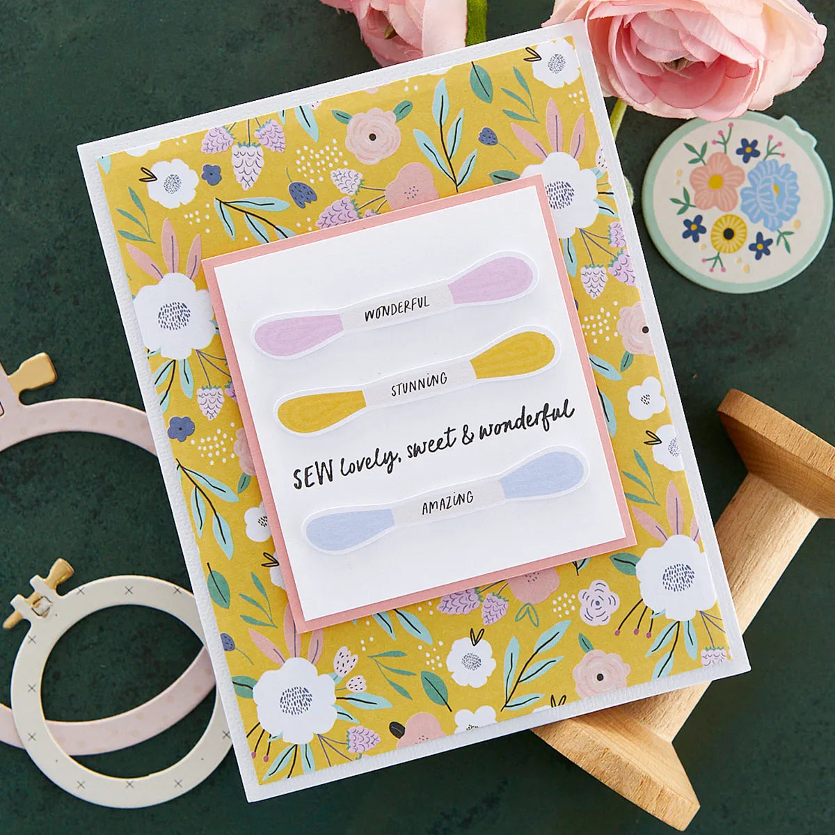 Sew Happy Card Kit {clearance}