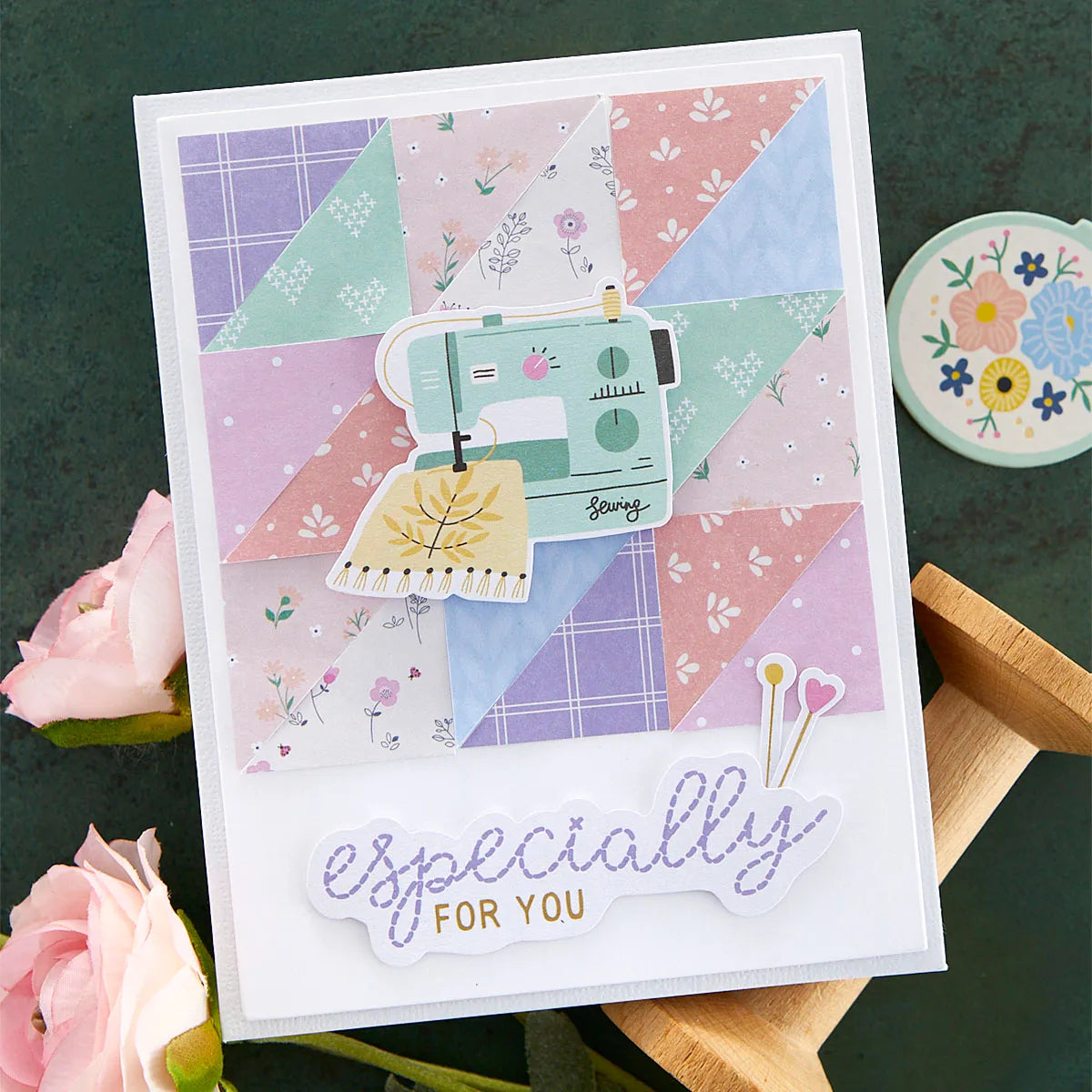 Sew Happy Card Kit {clearance}