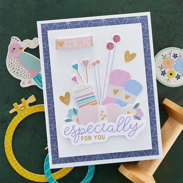 Sew Happy Card Kit {clearance}