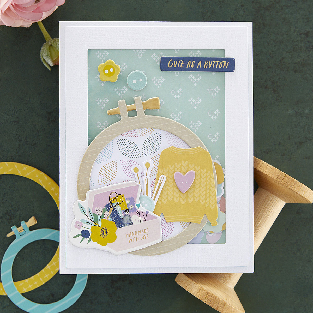 Sew Happy Card Kit {clearance}