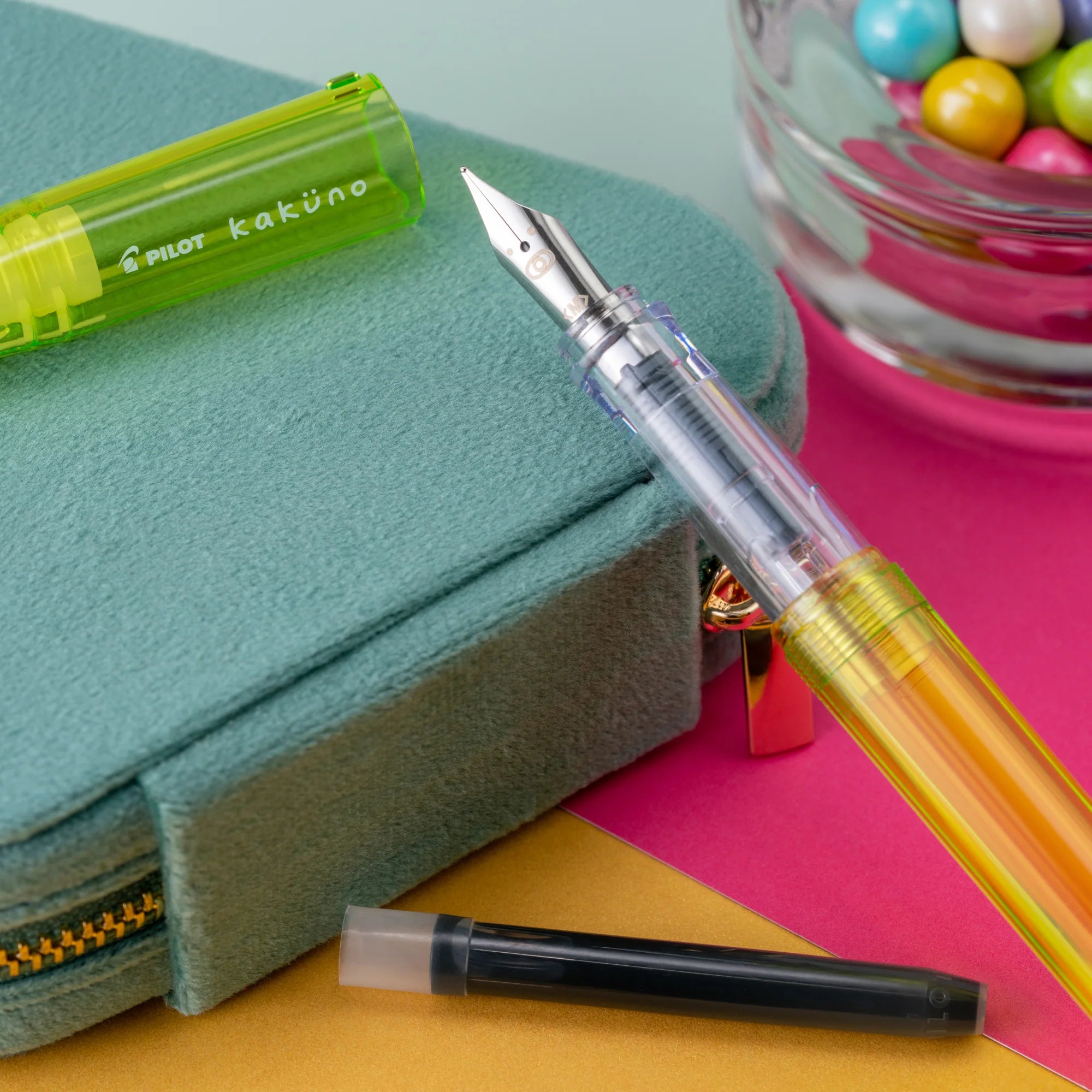 Kakuno Translucent Fountain Pens | Fine