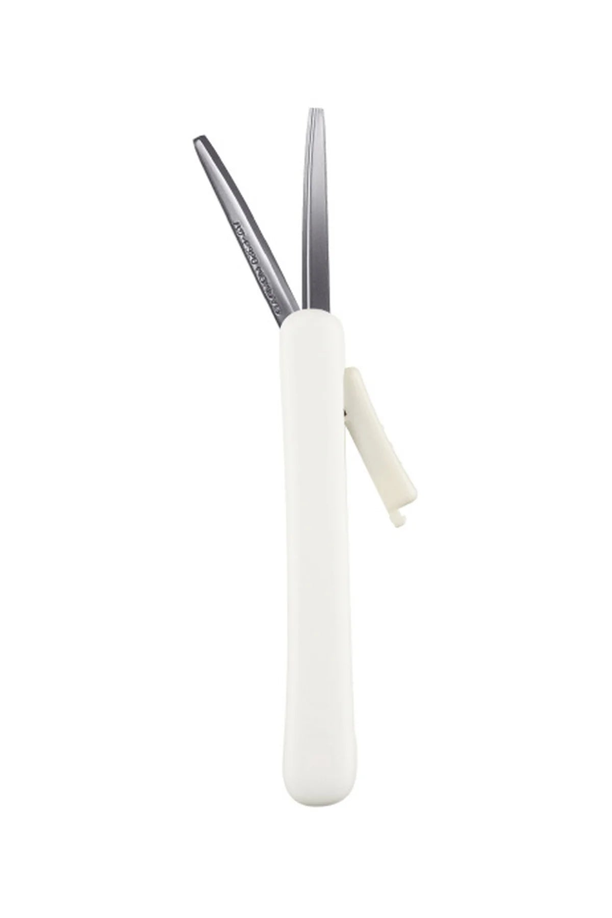 White Saxa Poche Compact Portable Scissors