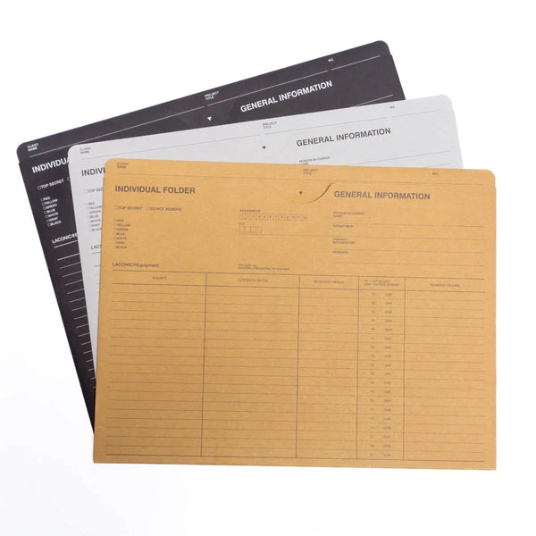 Index Paper Folders