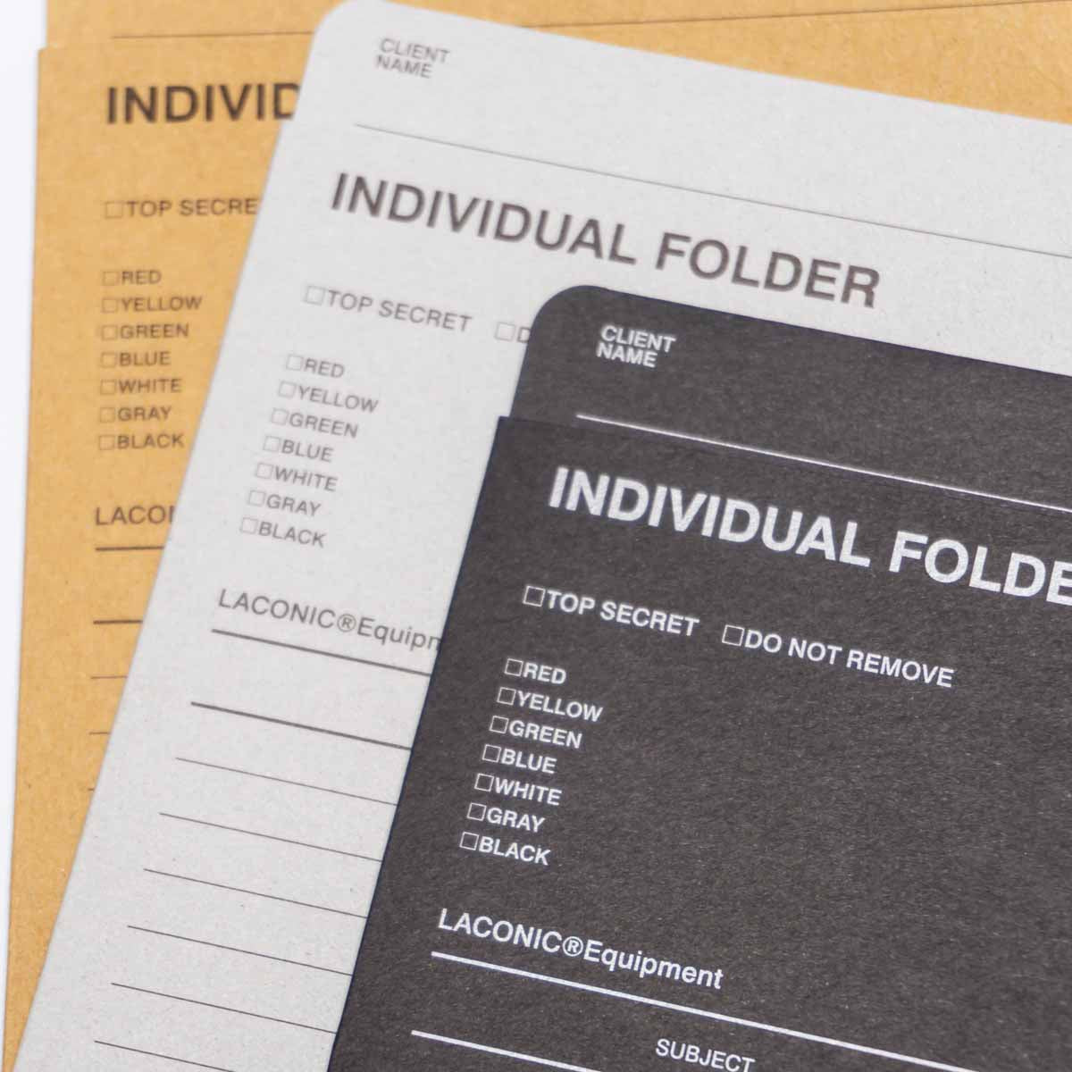 Index Paper Folders