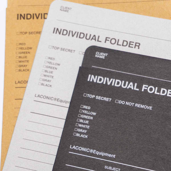 Index Paper Folders