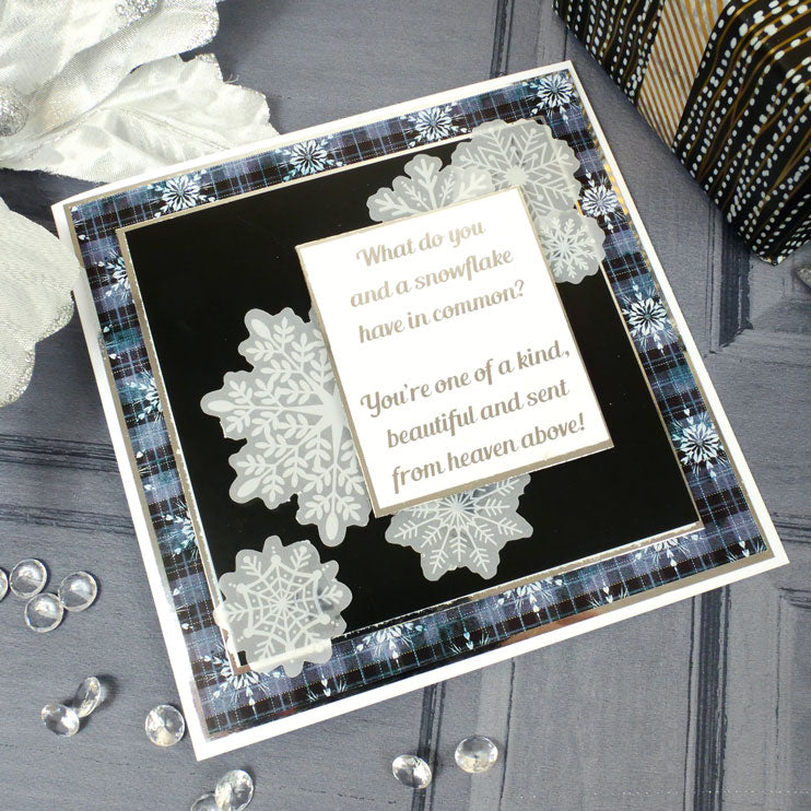 Parchment Snowflake Die Cuts